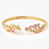 Bransoleta srebrna KOI