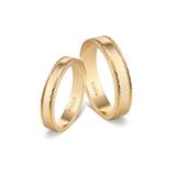 Komplet obrączek złotych DAVOS