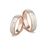 Komplet obrączek złotych ROSSA