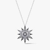 Broszka srebrna Royal Star