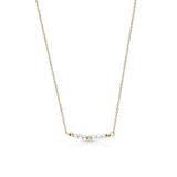 Naszyjnik złoty z perłami