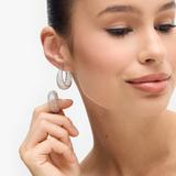 Kolczyki srebrne ażurowe