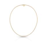 Naszyjnik złoty z brylantami