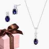 KOMPLET  KOBALTOWY BLASK