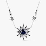 Naszyjnik srebrny Royal Star