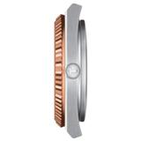 TISSOT PRX POWERMATIC 80 STEEL AND 18K GOLD BEZEL