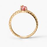 Pierścionek złoty KOI