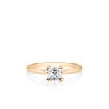 Pierścionek zaręczynowy złoty Królewski