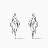 Kolczyki srebrne Modern