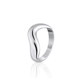 Pierścionek srebrny basic