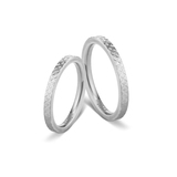 Komplet obrączek złotych LOVELY