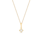 Wisiorek złoty z cyrkonią