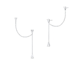 Kolczyki srebrne z cyrkoniami