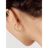 Kolczyki złote koła