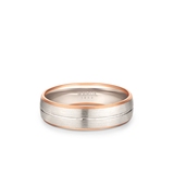 Komplet obrączek złotych ROSSA