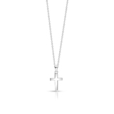 Wisiorek srebrny krzyżyk