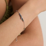 Bransoleta srebrna KOI