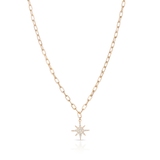 Naszyjnik złoty z gwiazdą Alchemia