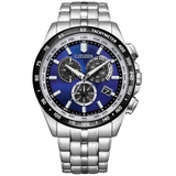 ZEGAREK CITIZEN RADIO CONTROLLED CHRONOGRAPH UNITE WITH BLUE LIMITED EDITION