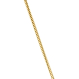 Łańcuszek srebrny pozłacany żmijka