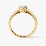 Pierścionek złoty zaręczynowy Jedyny