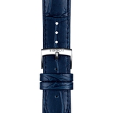 Tissot niebieski pasek skórzany 20 mm