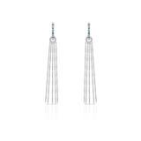 Kolczyki srebrne Laguna