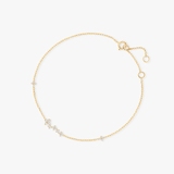 Bransoleta złota z cyrkoniami Ceremonials