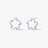 Kolczyki srebrne z cyrkoniami