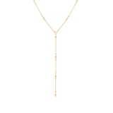 Naszyjnik złoty z cyrkoniami Ceremonials