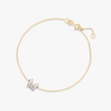 Bransoleta złota z cyrkoniami