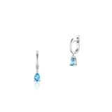 Kolczyki srebrne z cyrkoniami