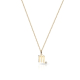 Wisiorek złoty Zodiak Skorpion