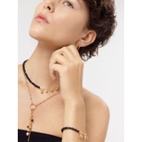 Naszyjnik srebrny pozłacany