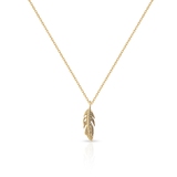 Naszyjnik srebrny pozłacany boho