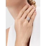 Pierścionek srebrny z cyrkoniami Emblems