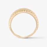 Pierścionek złoty ażurowy