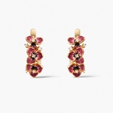 Kolczyki srebrne Kwiaty Nocy Bratki