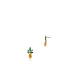 Kolczyki złote ananas