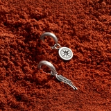 Kolczyki srebrne Freedom