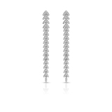 Kolczyki białe złoto z brylantami