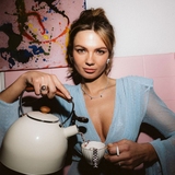 Pierścionek z czerwonym agatem Picky Pica