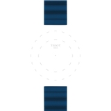 Silikonowy niebieski pasek Tissot 22 mm