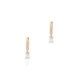 Kolczyki złote z cyrkoniami Ceremonials