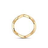 Pierścionek srebrny pozłacany