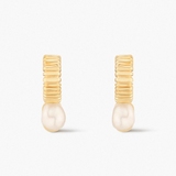 Kolczyki srebrne Follow