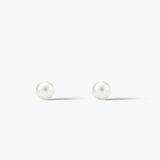 Kolczyki srebrne z perłą