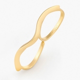 Pierścionek srebrny Follow