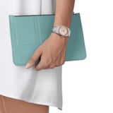 TISSOT PRX POWERMATIC 80 35MM STEEL AND 18K GOLD BEZEL