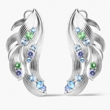 Kolczyki srebrne KOI